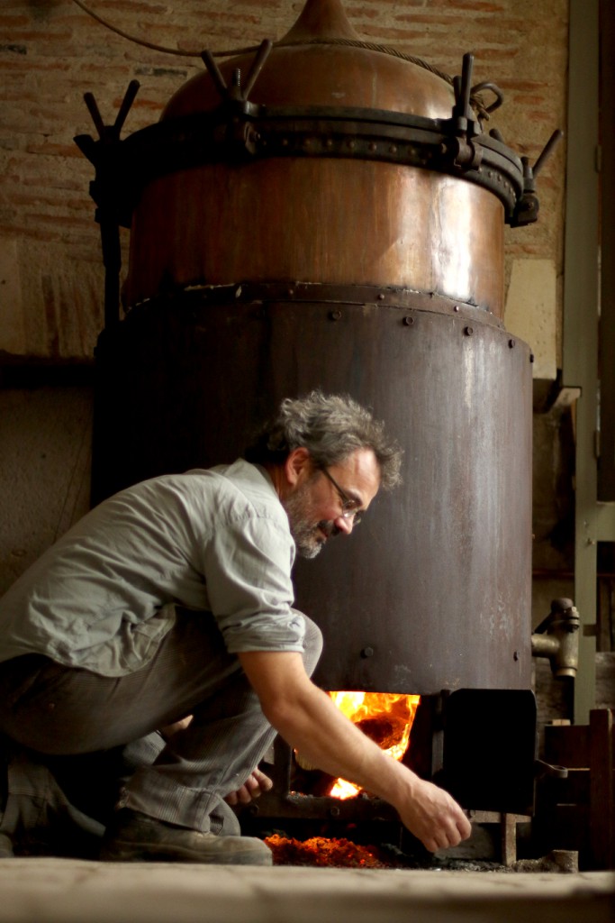 La distillation traditionnelle : l'alambic d'Ouche Nanon