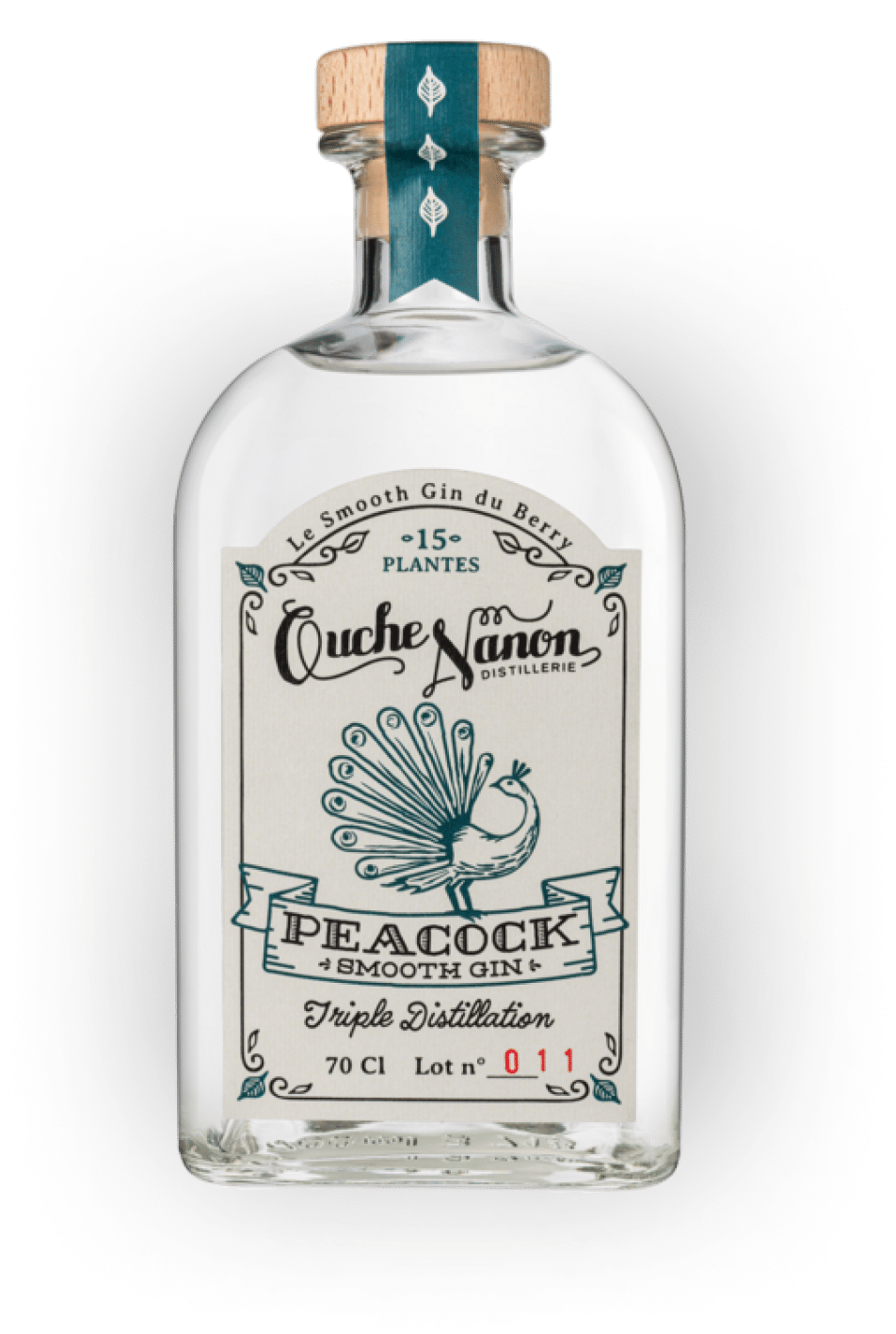 Peacock Smooth Gin (70cl)